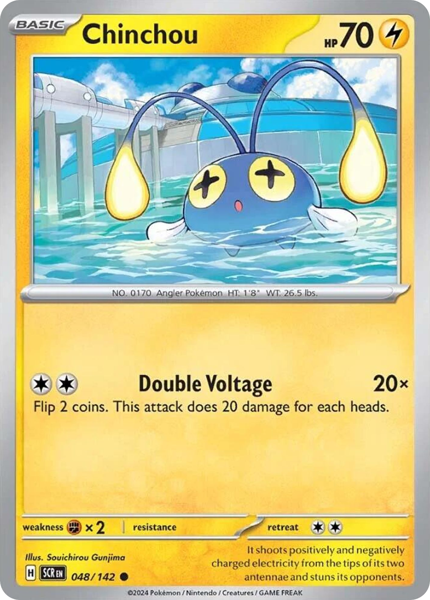 Chinchou - Stellar Crown SET-48
