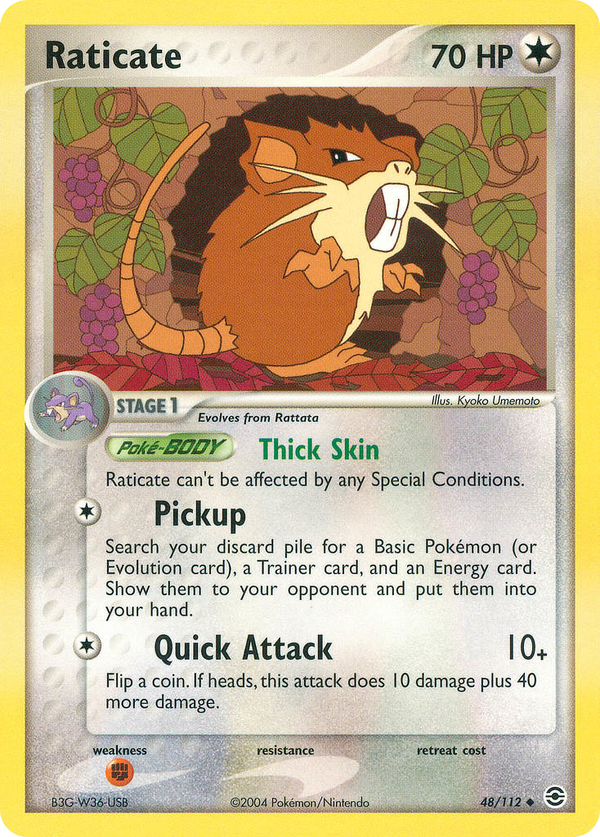Raticate - FireRed & LeafGreen SET-48