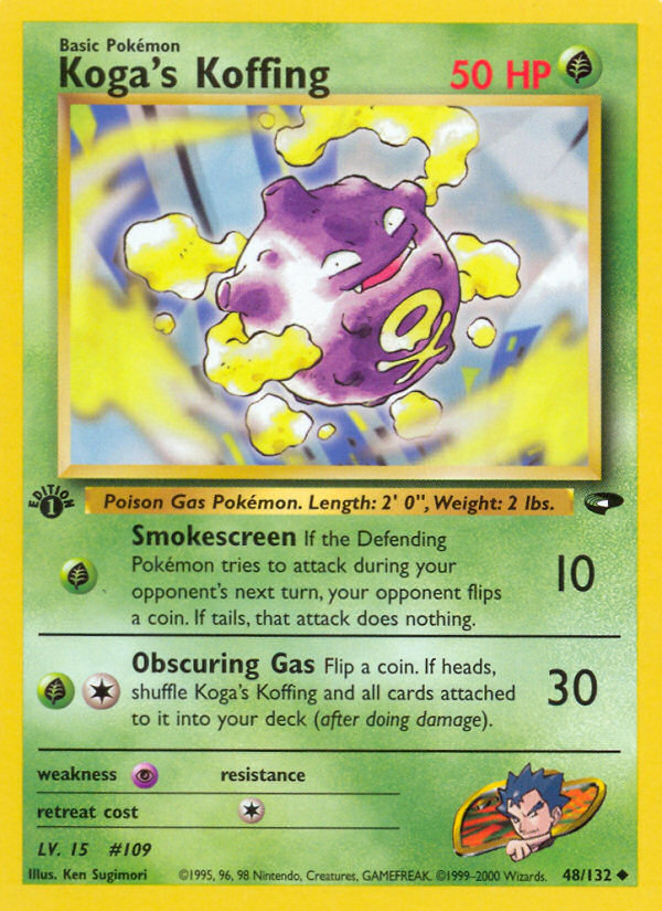 Koga's Koffing - Gym Challenge SET-48