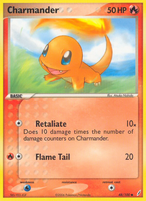 Charmander - Crystal Guardians SET-48