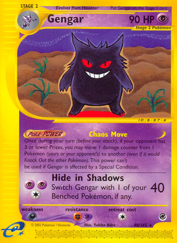 Gengar - Expedition Base Set SET-48