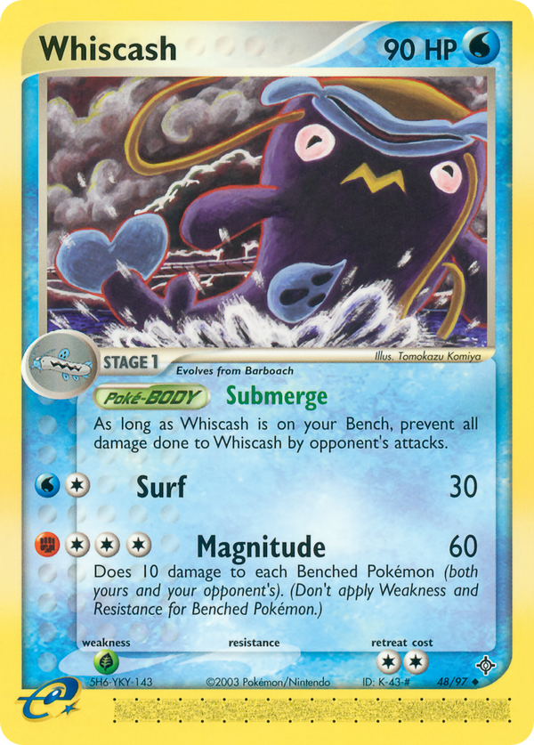 Whiscash - Dragon SET-48