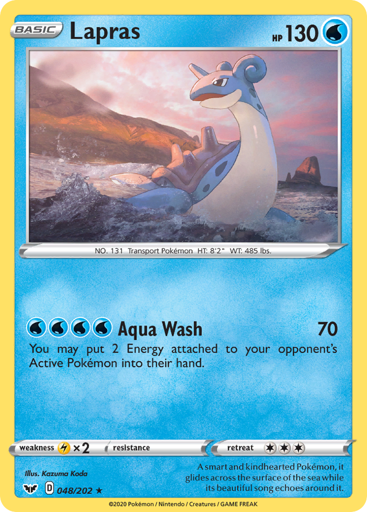 Lapras - Sword & Shield SET-48