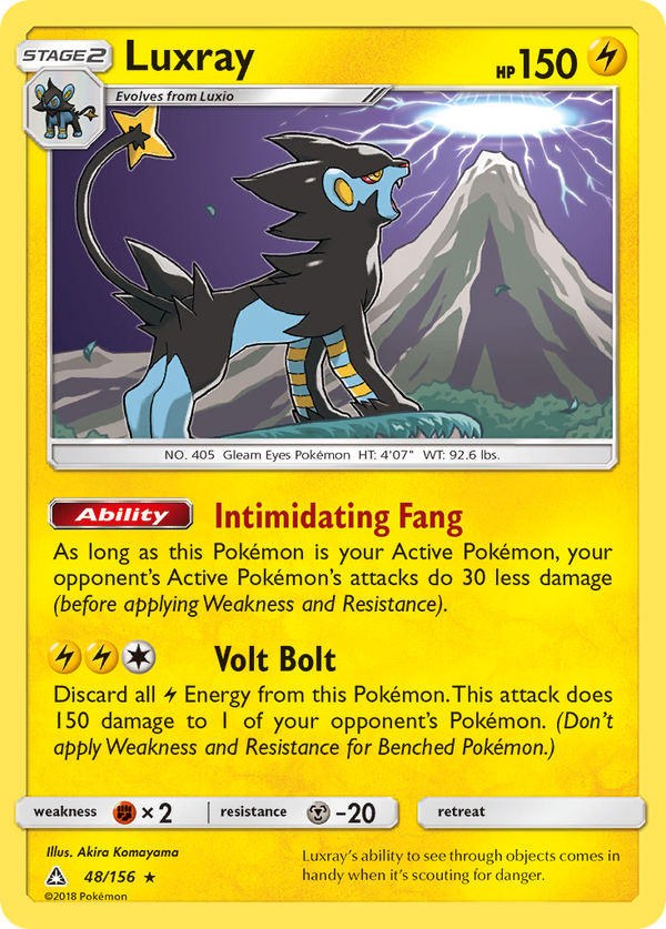 Luxray - Ultra Prism SET-48