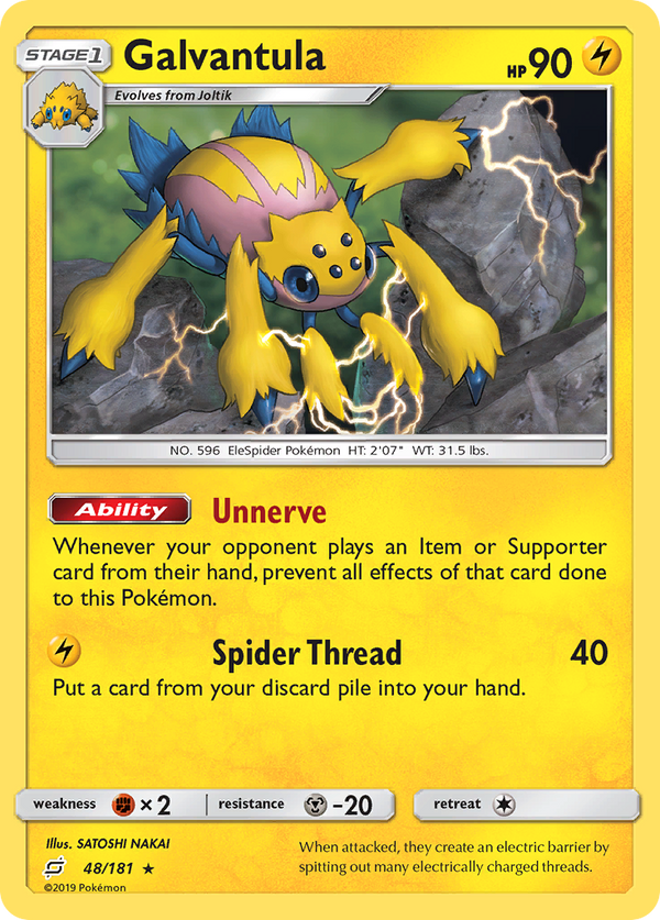 Galvantula - Team Up SET-48