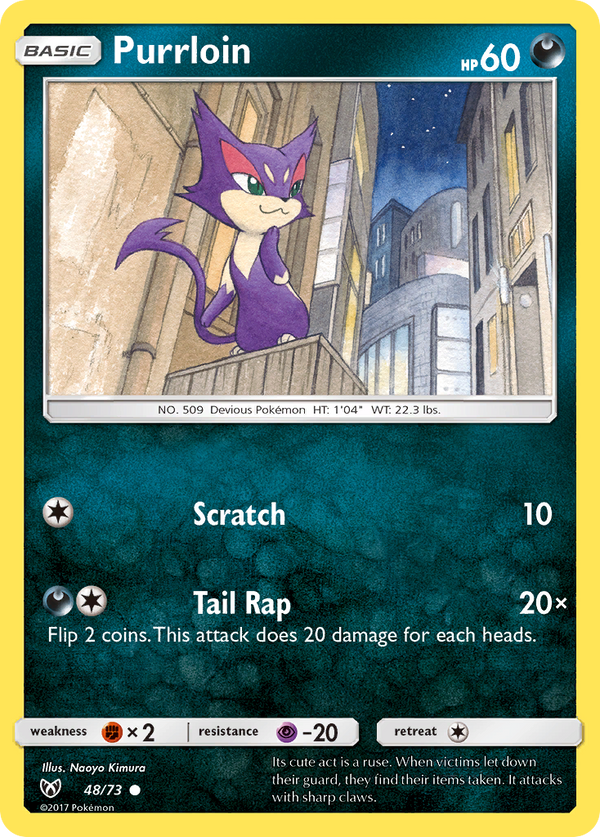Purrloin - Shining Legends SET-48