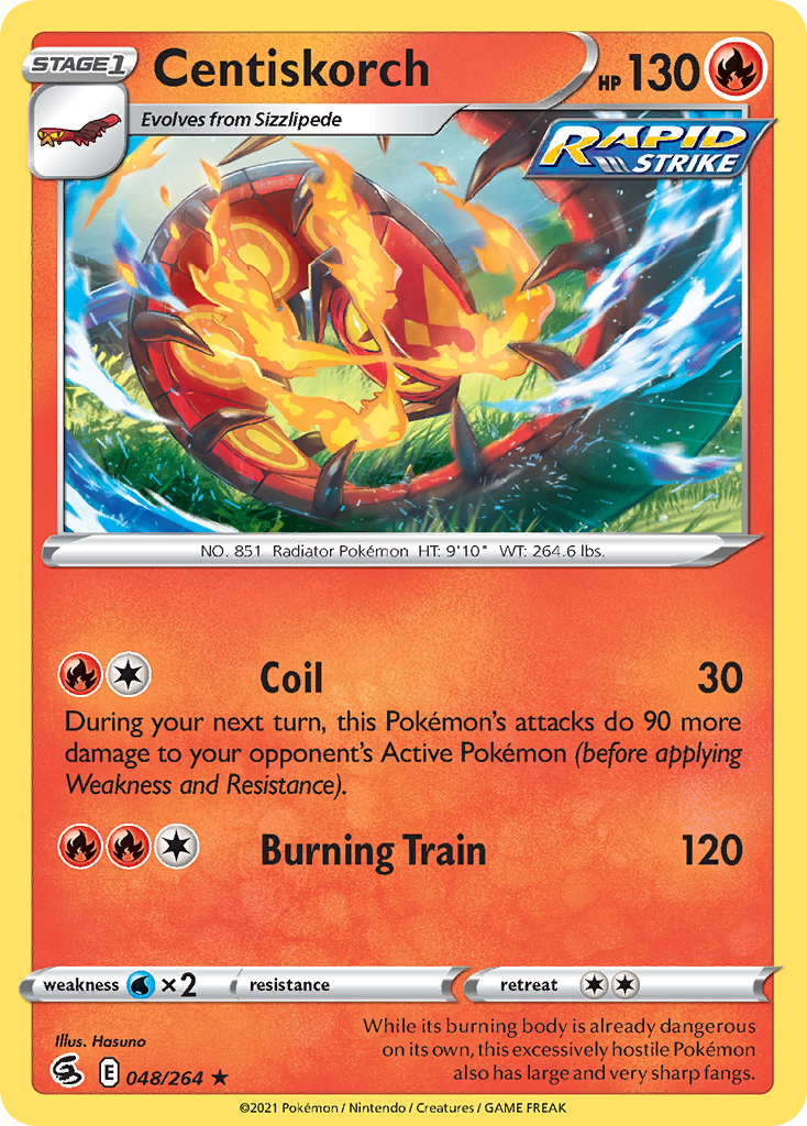 Centiskorch - Fusion Strike SET-48