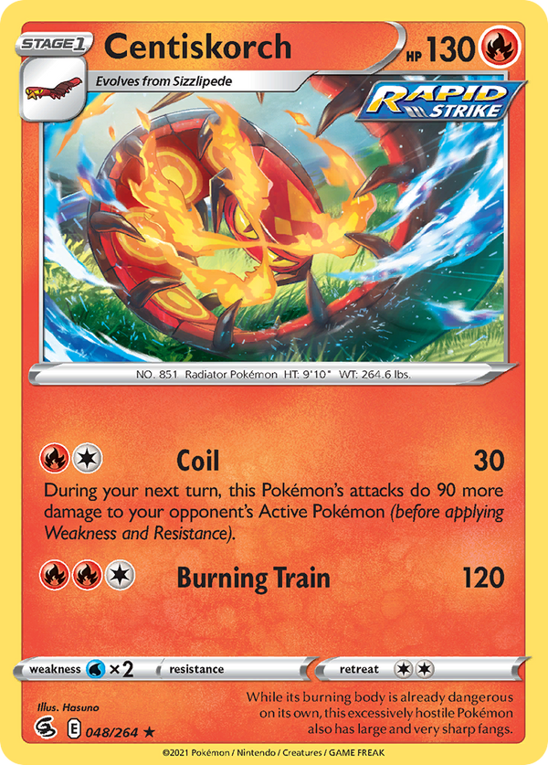 Centiskorch - Fusion Strike SET-48