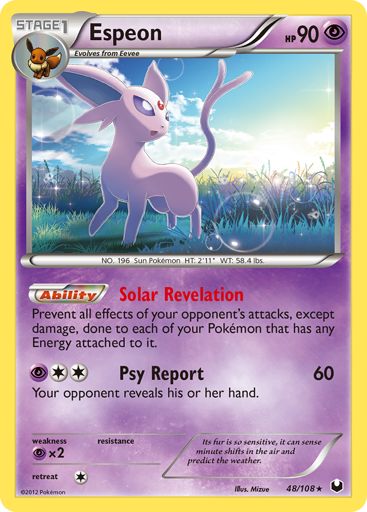 Espeon - Dark Explorers SET-48