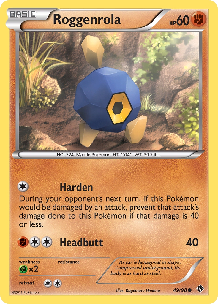 Roggenrola - Emerging Powers SET-49
