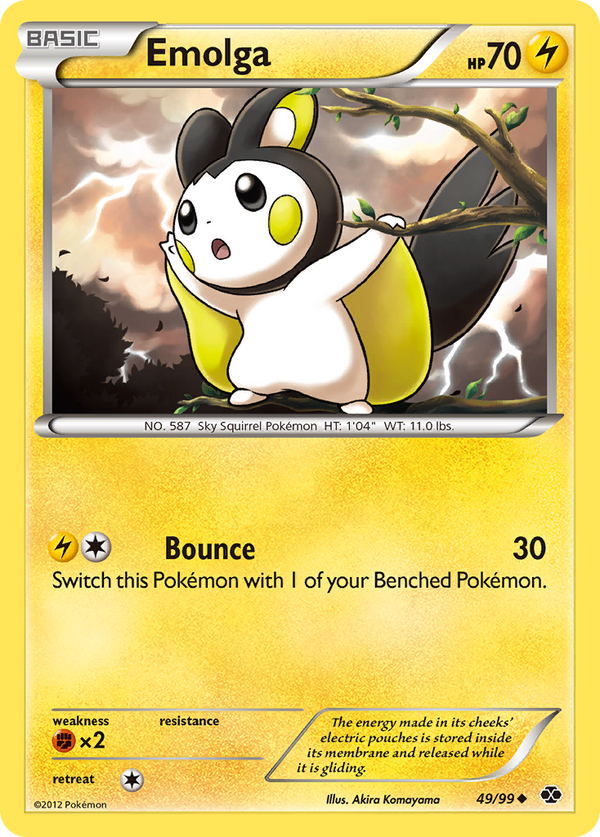 Emolga - Next Destinies SET-49