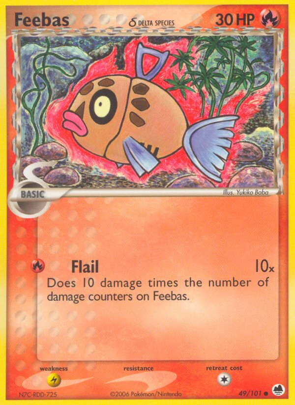 Feebas? - Dragon Frontiers SET-49