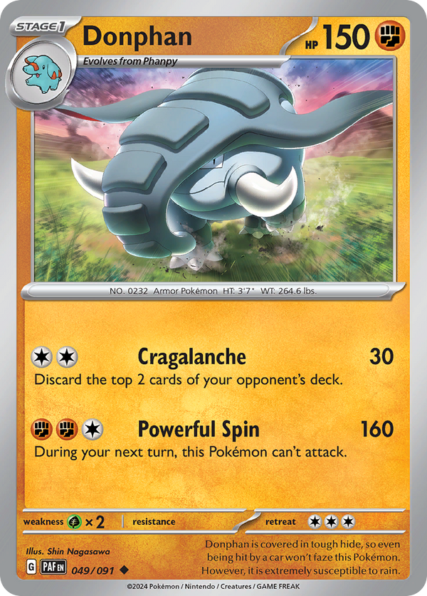 Donphan - Paldean Fates SET-49