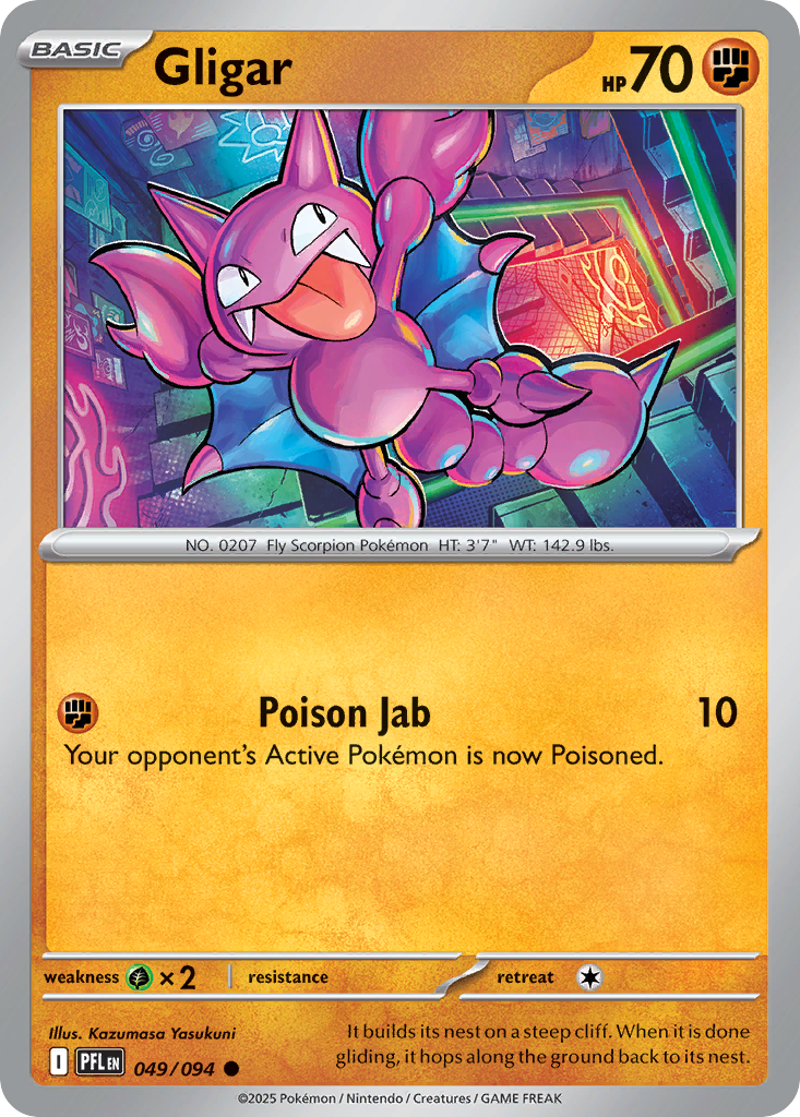 Gligar - Phantasmal Flames SET-49
