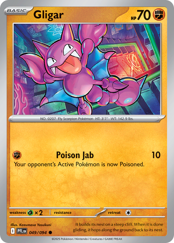Gligar - Phantasmal Flames SET-49