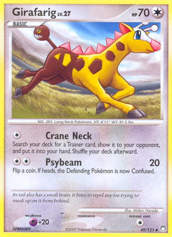 Girafarig - Mysterious Treasures SET-49
