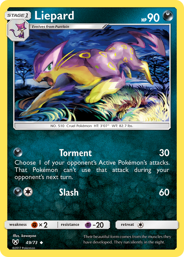 Liepard - Shining Legends SET-49