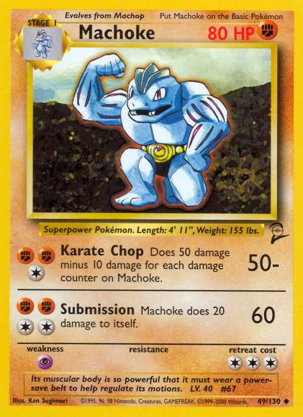 Machoke - Base SET 2-49