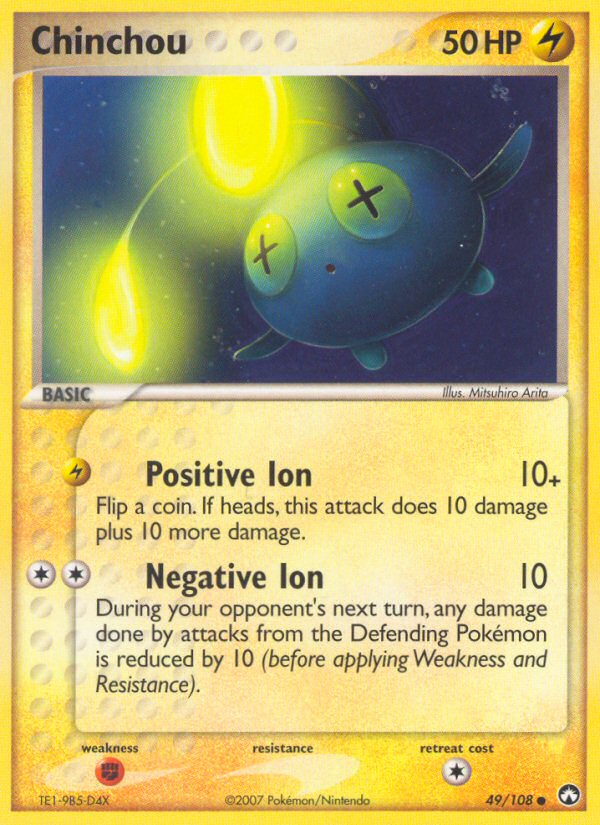 Chinchou - Power Keepers SET-49