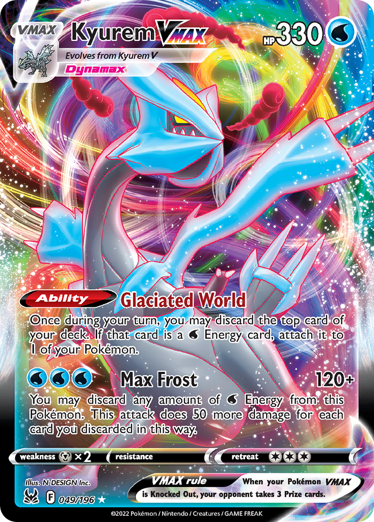 Kyurem VMAX - Lost Origin SET-49