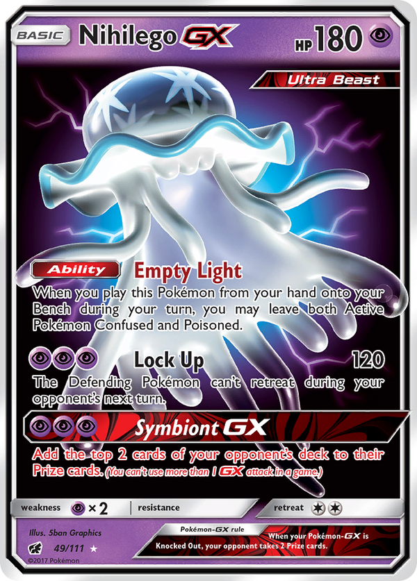 Nihilego-GX - Crimson Invasion SET-49