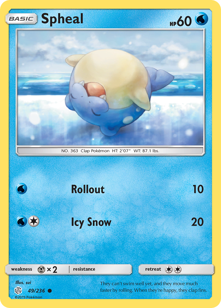 Spheal - Cosmic Eclipse SET-49
