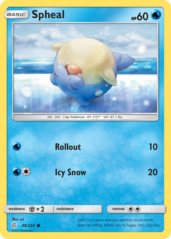 Spheal - Cosmic Eclipse SET-49