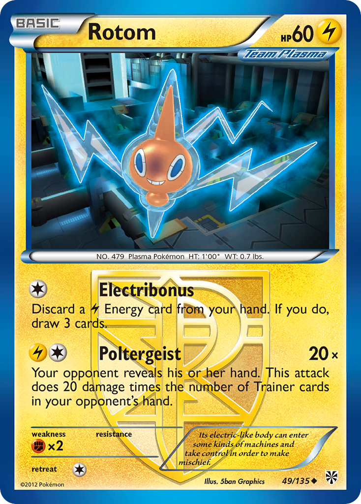 Rotom - Plasma Storm SET-49