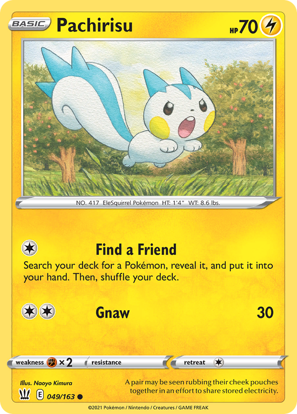 Pachirisu - Battle Styles SET-49