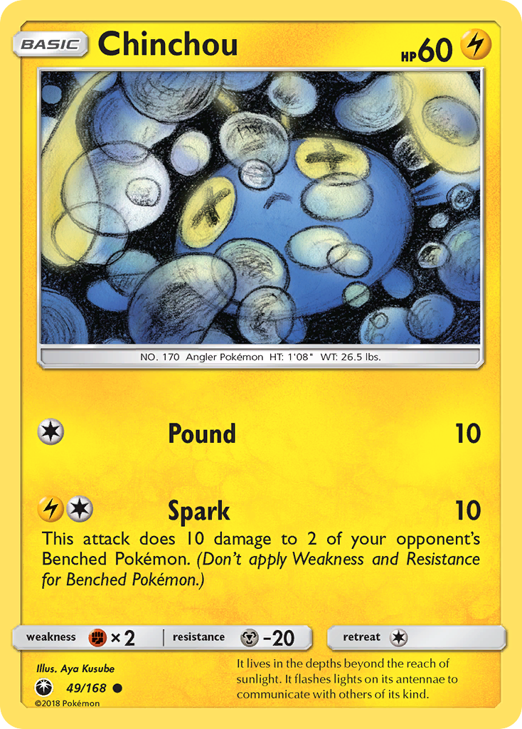 Chinchou - Celestial Storm SET-49