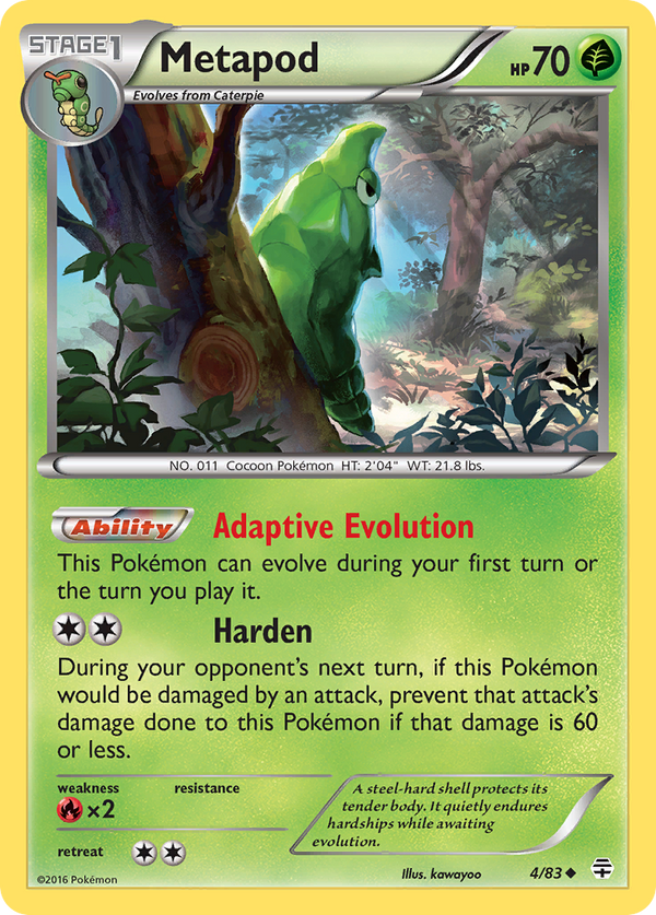 Metapod - Generations SET-4