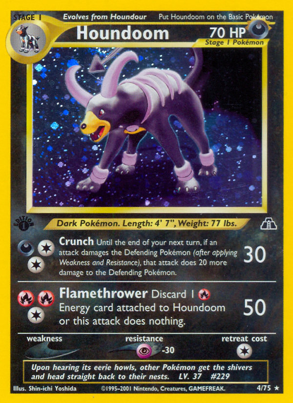 Houndoom - Neo Discovery SET-4