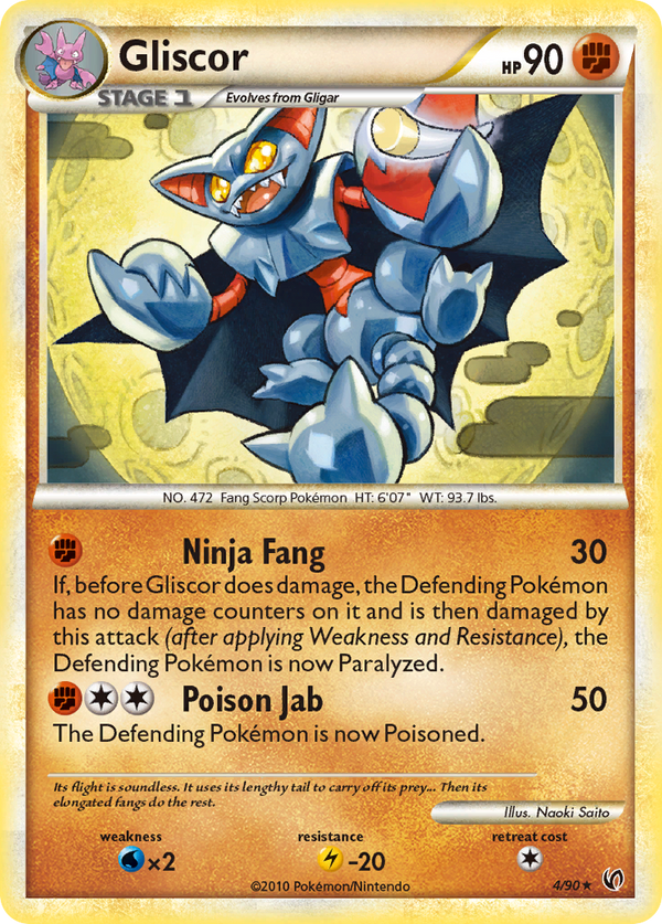 Gliscor - HS Undaunted SET-4