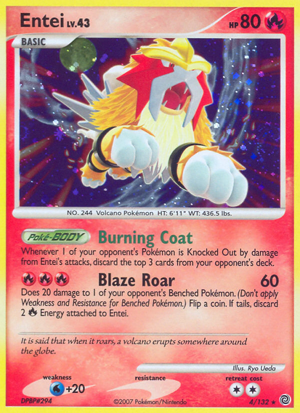 Entei - Secret Wonders SET-4