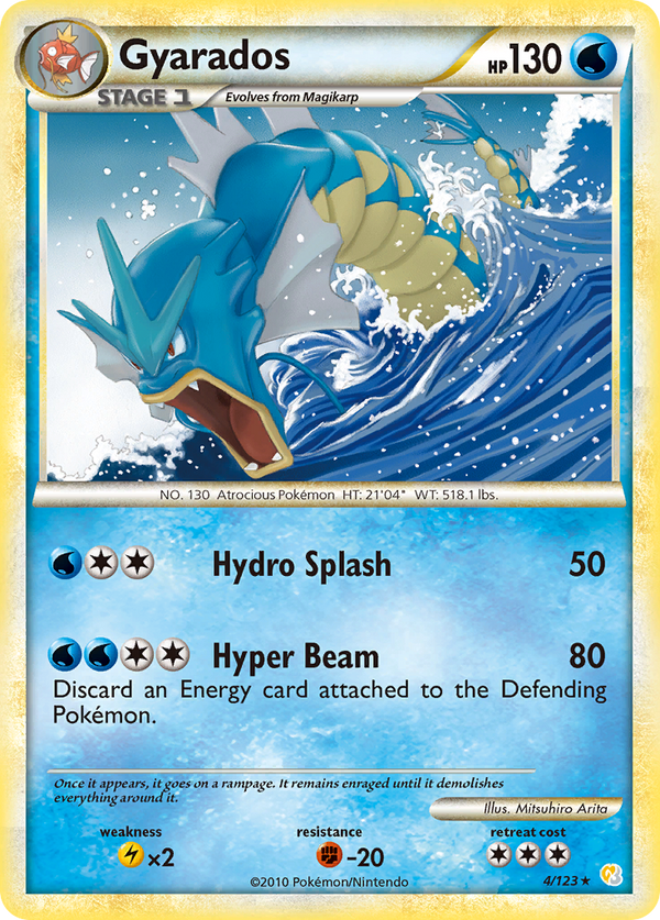 Gyarados - HeartGold & SoulSilver SET-4