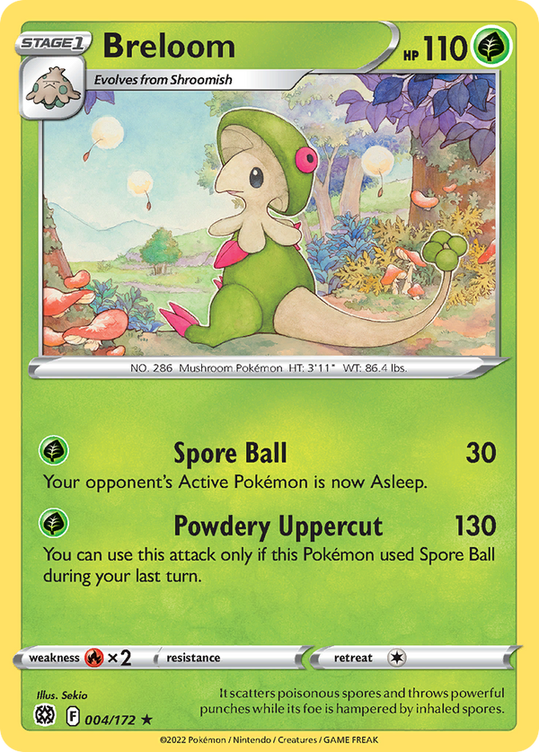 Breloom - Brilliant Stars SET-4