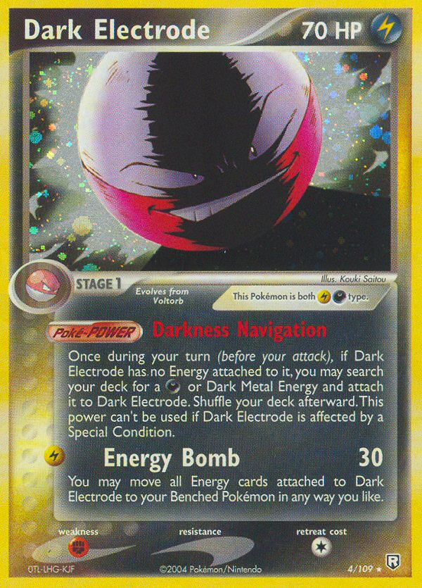 Dark Electrode - Team Rocket Returns SET-4