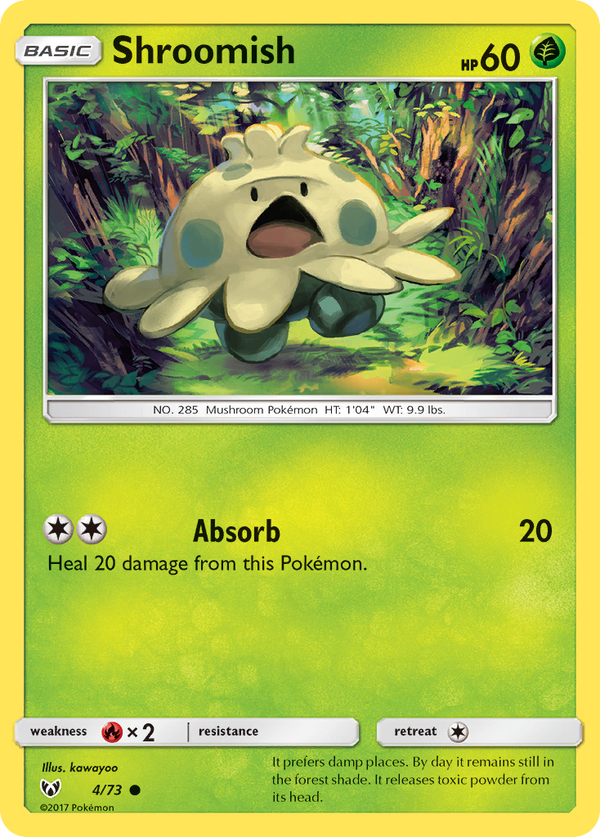 Shroomish - Shining Legends SET-4