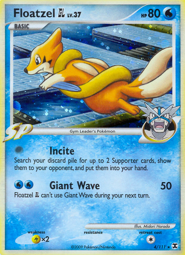 Floatzel GL - Rising Rivals SET-4