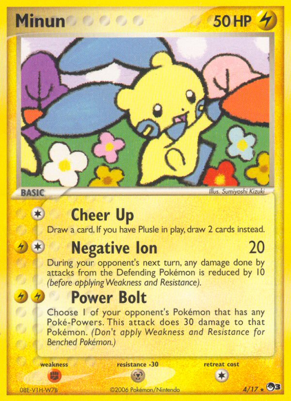 Minun - POP Series 3 SET-4