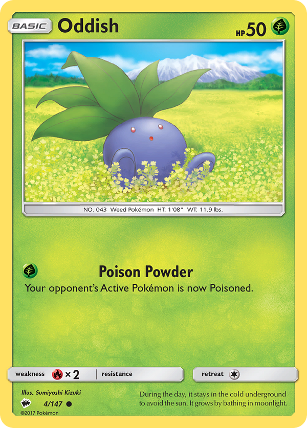 Oddish - Burning Shadows SET-4