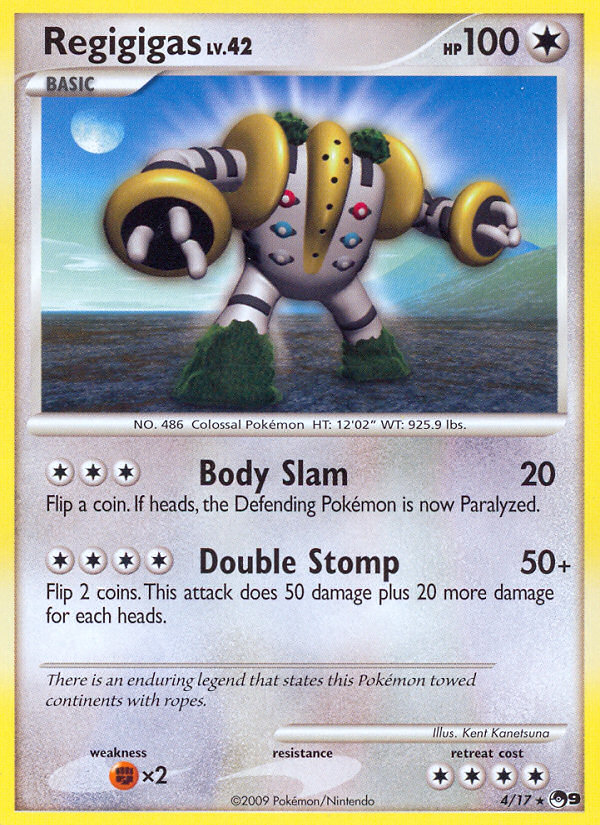 Regigigas - POP Series 9 SET-4