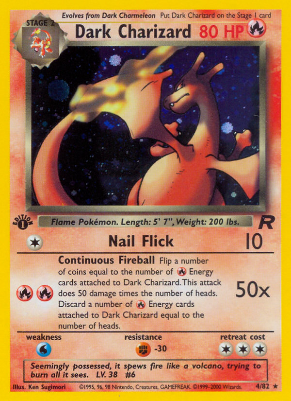 Dark Charizard - Team Rocket SET-4