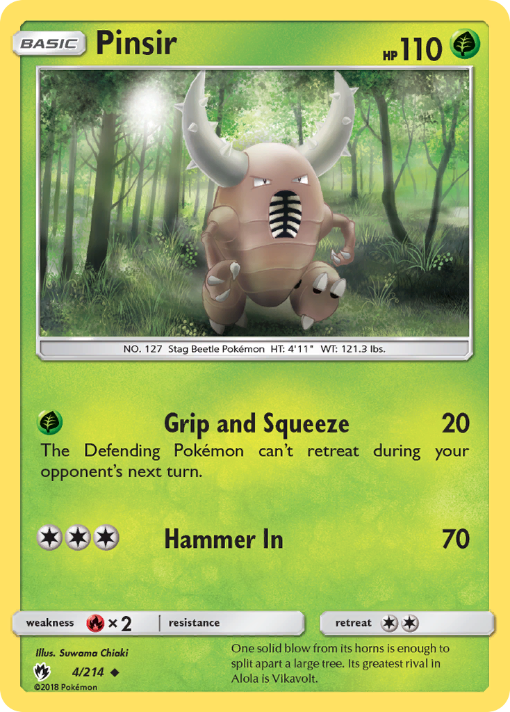 Pinsir - Lost Thunder SET-4