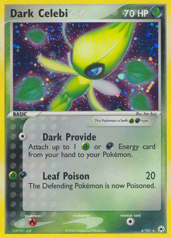 Dark Celebi - Hidden Legends SET-4