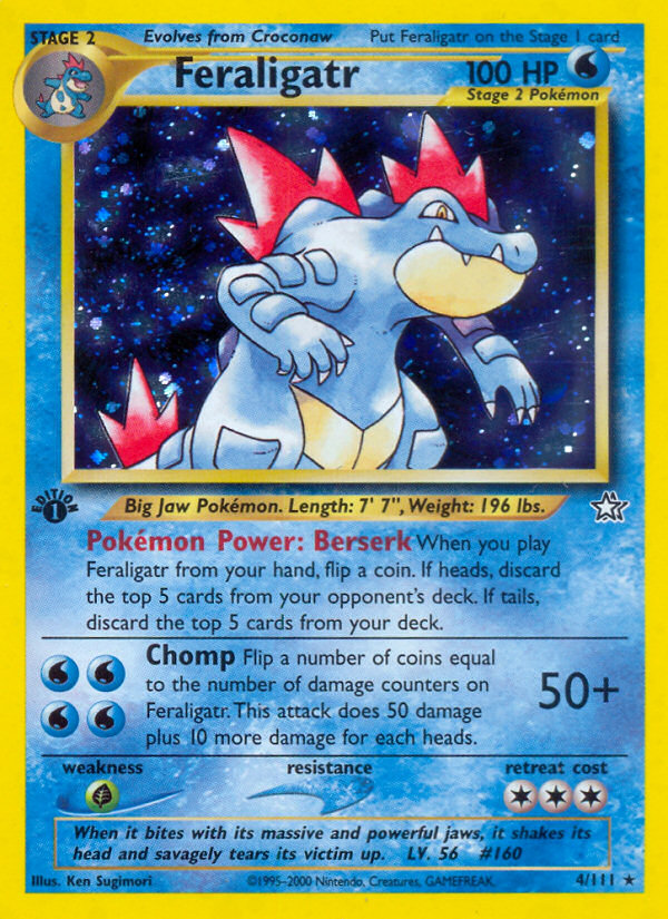 Feraligatr - Neo Genesis SET-4