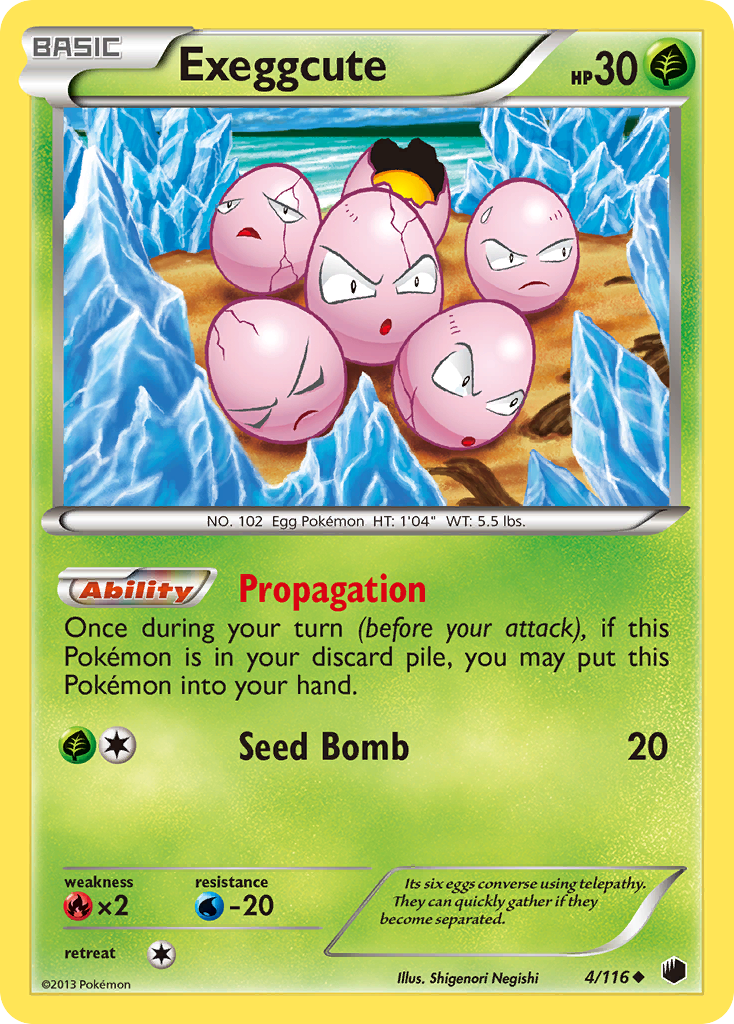 Exeggcute - Plasma Freeze SET-4