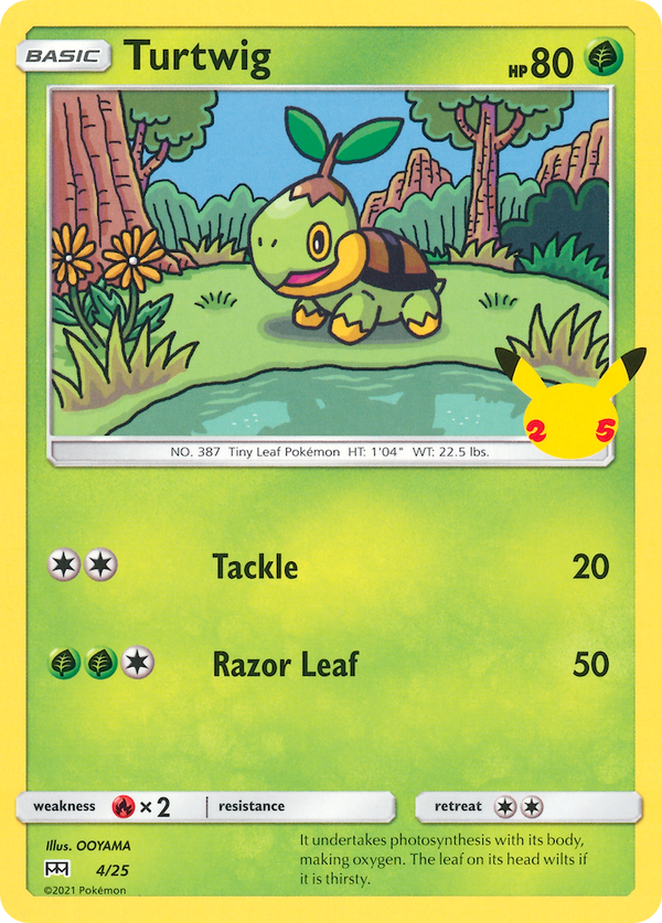 Turtwig - McDonald's Collection 2021 SET-4