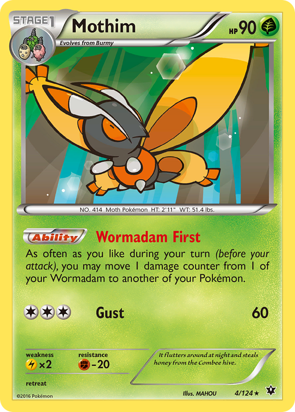 Mothim - Fates Collide SET-4