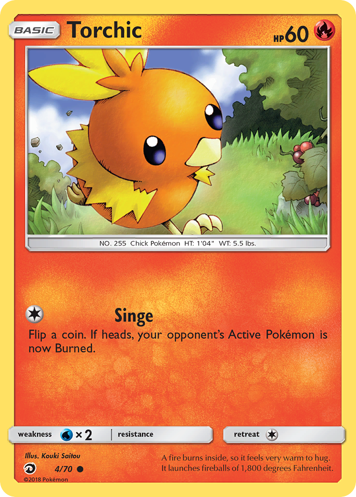 Torchic - Dragon Majesty SET-4